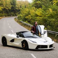 Josh Cartu S White Laferrari Aperta Is Simply Breathtaking Carscoops Ferrari Laferrari Ferrari 599 Ferrari