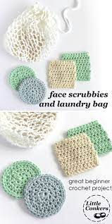 Diy reusable cotton rounds video tutorial. Crochet Face Scrubbies Reusable Makeup Pads Crochet Pattern Etsy Scrubbies Crochet Pattern Laundry Bags Pattern Crochet Scrubbies