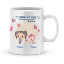 Voici 100 des plus beaux prénoms espagnols pour votre bébé. Cadeau Fete Des Papys Avec Illustration Enfant Et Prenom Joli Mug