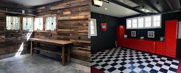 You should have at it is a good idea to have a 2x4 already nailed onto your wall that you can use for nailing to your floor to. Top 70 Best Garage Wall Ideas Masculine Interior Designs