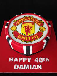 We specialize in wedding and custom cakes! Manchester United Cake Birthday Cakes For Men Manchester United Cake New Birthday Cake