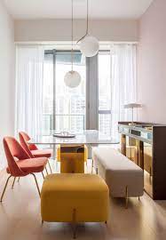 Lim Lu Brightens Up A Bachelor Pad In Hong Kong Modern Dining Room Dining Room Design Furniture Design