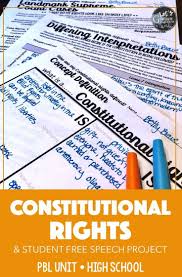 Supreme Court Judicial Branch Constitutional Rights Unit Pbl Civics Classroom Teaching Government Constitution Activities