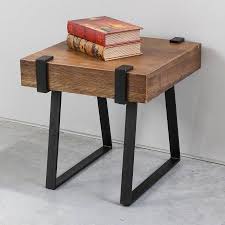Hamburg Contemporary Contemporary Mdf Metal End Table Walmart Com Contemporary End Tables Metal End Tables Furniture