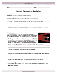 The purpose of these questions is to activate prior knowledge and get students thinking. Radiation Gizmo Answer Key Pdf Fill Online Printable Fillable Blank Pdffiller