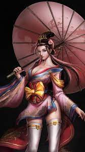 Japanese Girl Animation, digital art, art work, artist, umbrella, asian girl,  HD phone wallpaper 