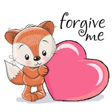 Forgive Me Fox Cute Cartoon Pictures Cute Cartoon Animal Icon