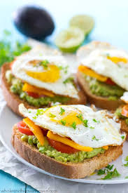 California Style Fried Egg Avocado Toast Recipe Toast Recipes Avocado Toast Egg Healthy Breakfast