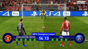 We're not responsible for any video content, please contact video file owners or hosters for any legal. Pes 2019 Manchester United Vs Psg Uefa Champions League Ucl Penalty Shootout Gameplay Pc Youtube