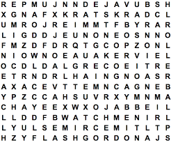 sci fi movies 3 large print word search puzzle