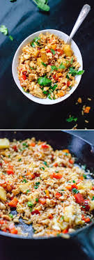 Sweet And Spicy Thai Pineapple Fried Rice A Simple Vegetarian Dinner Cookieandkate Com Easy Vegetarian Dinner Recipes Vegetarian Recipes