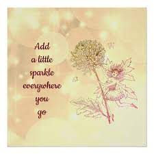 Pretty Inspirational Quote Flower Fairy Poster Zazzle Com Pretty Inspirational Quotes Flower Quotes Inspirational Flower Quotes