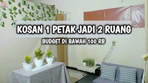 Apalagi harga tanah yang selalu naik setiap harinya. Trik Sederhana Dekorasi Make Over Kosan Kontrakan 1 Petak Menjadi Dua Ruang Cara Mudah Di 2021 Rabab Minangkabau