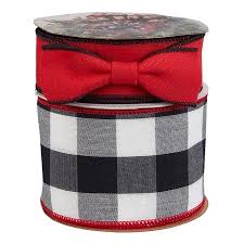 Black And White Plaid Ribbon Walmart Party Occasions Buffalo Plaid Christmas Plaid Christmas Christmas Ribbon