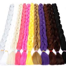 Change your appearances with quality synthetic hair extensions, you will get natural looks. Bright Pre Colored Braid Synthetic Hair Extension Dealsgala