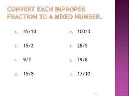 Take 3 1/2 for an example. 1 Come In And Take Out Your Notes From Yesterday Wednesday January The Title For Yesterday S Notes Was Converting Between Improper Fractions Ppt Download