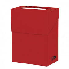 Satin towers & premium cases; Ultra Pro Deck Box Red Kaufen Bei Gttg