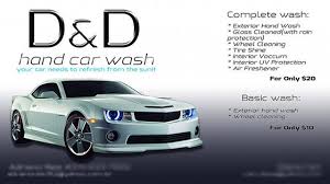 Exceptional car cleanliness on the outside and inside. Interesting D D Hand Car Wash Business Cards Sample With Pictorial And Text Presentation On One Side Of The Card Hand Car Wash Car Wash Business Car Wash