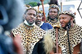 The queen was buried on thursday evening in a private ceremony followed by. South Africa S Royal Scandal New Zulu King S Claim Disputed Voice Of America English