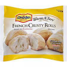 January 5, 2018 at 2:12 am ·. Rhodes Bake N Serv Warm Serve Artisan French Rolls 6 Ct Pouch Buns Rolls Reasor S