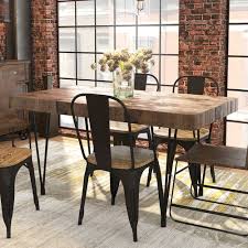 Found It At Joss Main Orian Dining Table Dining Table In Kitchen Dining Room Industrial Wood Dining Table