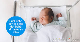 El Peso Del Bebe Al Nacer Cuantos Kilos Deben Pesar Los Ninos