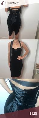 Marciano Guess Susanna Corset Dress Velvet Velvet Bodycon Dress Corset Dress Black Corset Dress