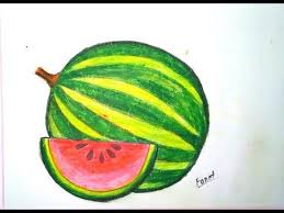 Fancy S Art How To Draw Melon Easy Drawings Watermelon Dra Watermelon Drawing Easy Realistic Drawings Easy Drawings Watermelon coloring page coloring pages coloring pages to print color. art how to draw melon easy drawings