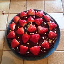 Gateau Chocolat Ganache Fraise Recette Gateau Chocolat Recette Dessert Chocolat