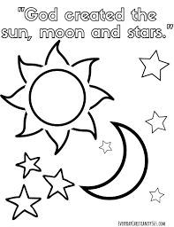 Keep your kids busy doing something fun and creative by printing out free coloring pages. Free Coloring Pages About Creation Everyday Christianity 365