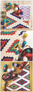 Southwestern blankets are one of the icons of southwest decor and a must for any southwest bedroom. Corner To Corner Crochet Southwestern Afghan Throw Blanket