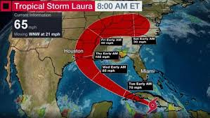 Durante las últimas horas eta ha continuado ganando en organización e intensidad. Tormenta Tropical Laura Se Convertira En Huracan A Su Salida Del Territorio Cubano Segun Pronosticos