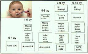 6 aylik bebek beslenmesi ve bakimi