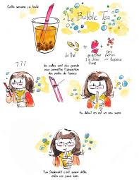 Bubble Tea Sorciere Et Chocolat Perle De Tapioca The Illustration Bubble