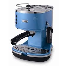 Coffee holder difficult to twist on and engage. Delonghi Eco 311 B Machine Expresso Classique Icona Bleu Cdiscount Electromenager