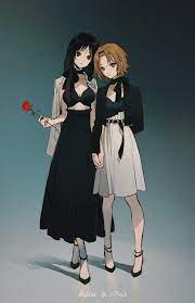 Mio and Ritsu as adults : rk_on