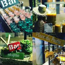 Vous Etes Plutot Mojitos Rhum Arrange Punch Ou Pastis Cocktails Rhumarrange Pastis Mojitos Punch Traiteurevenementie Table Decorations Decor Tropical