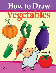 Find the perfect vegetable drawing stock illustrations from getty images. How To Draw Vegetables Drawing Books For Beginners How To Draw Comics Volume 22 Offir Amit Offir Amit 9781494710316 Amazon Com Books