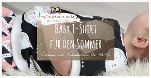 Werbung nähe einen zauberhaften hosenrock für den sommer. Nahanleitung Freebook Ein T Shirt Fur Dein Baby Nahen Mamahoch2