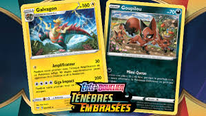 We did not find results for: Illustrations Des Cartes De L Extension Epee Et Bouclier Tenebres Embrasees Du Jcc Pokemon Www Pokemon Fr