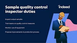 Qc Inspector Job Description [W/ Employer Samples]
