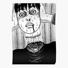 It's where your interests connect you with your people. Amazon Com Kineticards Horror Junji Ito Creepy Tomio Manga Anime Turtleneck Tumblr Red Home Decor Wall Art Print Poster Posters Prints