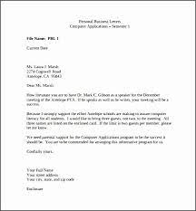 Sample Business Letter 6ijgb Unique Sample Personal Business Letter 9 Documents In Pdf Word Business Letter Format Business Letter Example Business Letter