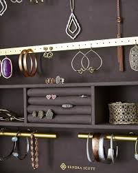 See more ideas about jewelry armoire, wall mounted jewelry armoire, jewellery storage. Wall Mount Jewelry Storage In White Lacquer Kendra Scott