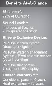 Maybe you would like to learn more about one of these? Rheem Gas Furnaces R92p