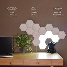Led Quantum Hexagonal Wall Lamp Touch Sensor Light Modular Sconcer Fixtures Ebay