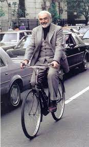sean connery メンズファッション メンズファッションスタイル 自転車 ファッション