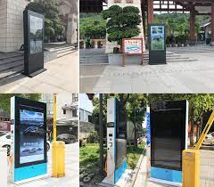 Outdoor Waterproof Information Checking Touch Screen Self Service Kiosk -  China Large Outdoor LCD Display and Outdoor Information Kiosk price