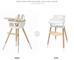Chaise haute bébé bois chaise haute enfant meuble enfant chaise haute scandinave idée déco maison idées pour la maison chaise bebe inspiration chambre enfant meuble béb. Daily Find Crate And Kids Ovo Max Luxe High Chair Copycatchic