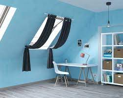Store occultant pour fenêtres de toit velux fakro avec revêtement thermique. Lot De 2 Supports Sans Percage Fenetre De Toit Chrome Satine Ib Leroy Merlin